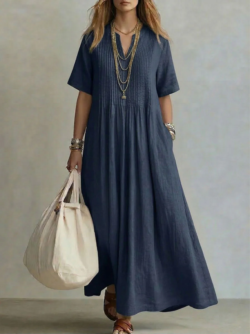 EVA | Robe plissée