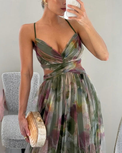 ADELE | Robe Maxi Élégance Florale