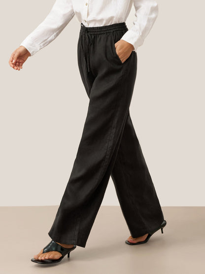 CAMILLE | Pantalon Classique 100% Lin