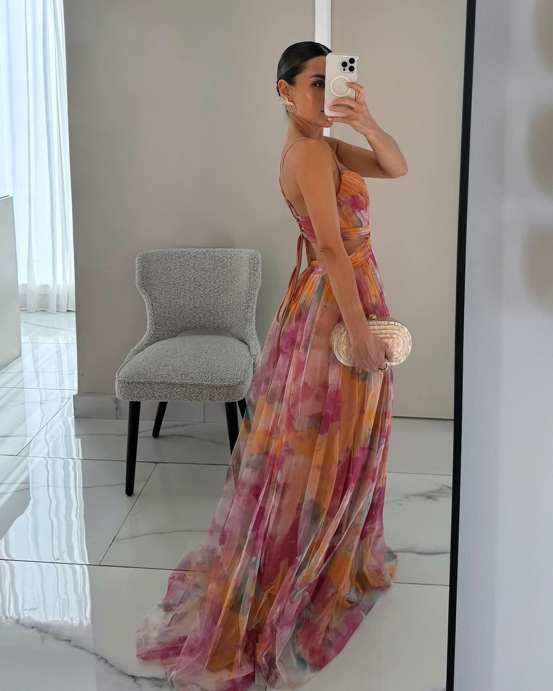 ADELE | Robe Maxi Élégance Florale