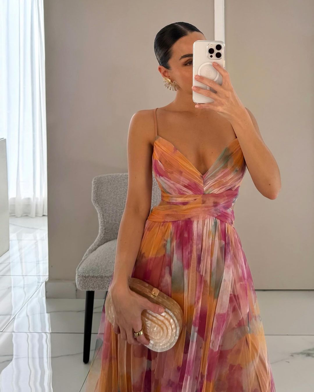 ADELE | Robe Maxi Élégance Florale