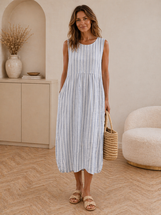 ALICE | Robe d’Été Confortable Sans Manches