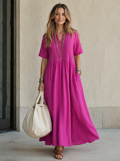 EVA | Robe plissée