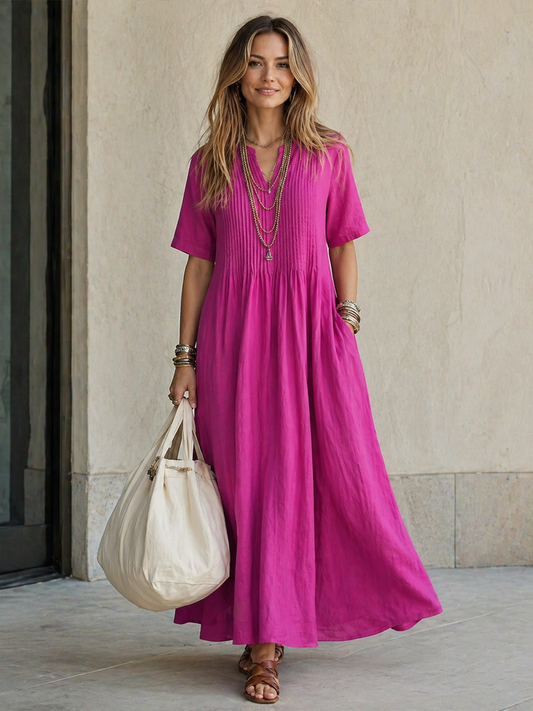 EVA | Robe plissée