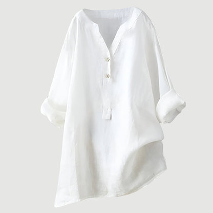 LINA | Blouse femme en lin légère et confortable