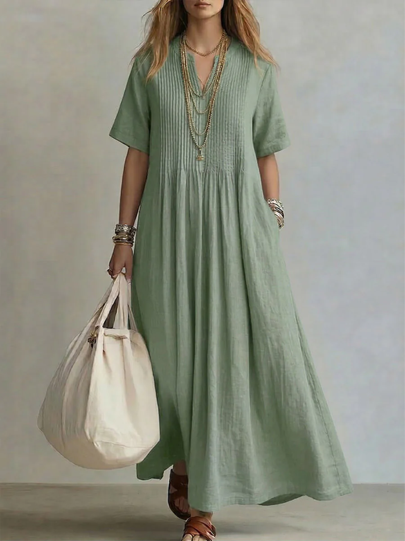 EVA | Robe plissée