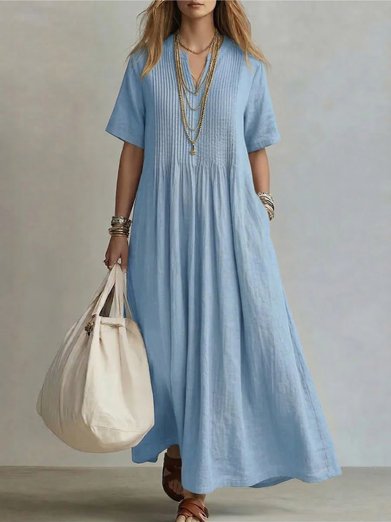 EVA | Robe plissée