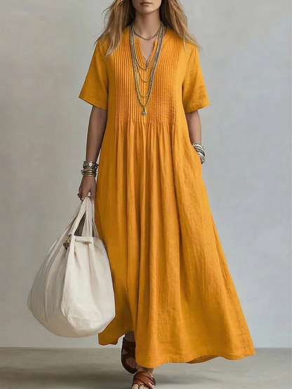 EVA | Robe plissée